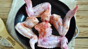 Куриные крылышки с соусом терияки