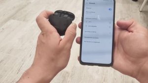 Realme Buds Air 2 — попытка подключения к смартфону
