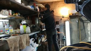 Промывка радиатора печки на Audi А6 Quattro