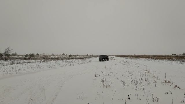 По первому снегу на Suzuki Jimny