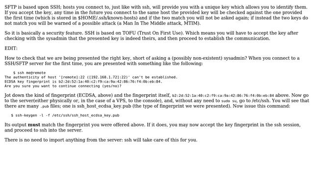 Should I allow unknown host key when using SFTP? (2 Solutions!!) смотреть онлайн