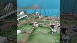 Изготовление металлической беседки из проф трубы 6×4 с элементами декора. Часть3