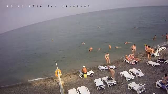 Вебкамера "Пляж Дубны". Запись 23.08.2016 17:00:24 смотреть онлайн