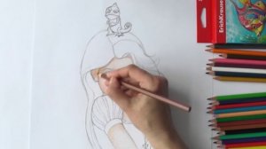 Уроки рисования. Как нарисовать Рапунцель how to draw Rapunzel from "Tangled" | Art School