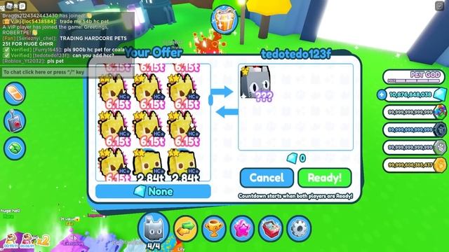 СОБРАЛ ВСЕХ HUGE ПЕТОВ ЧТОБЫ ПОПАСТЬ В ТОП В PET SIMULATOR X ROBLOX смотреть онлайн