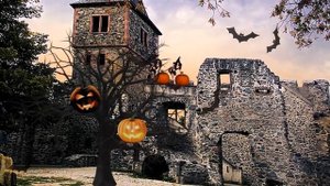 Helloween *СТАРЫЙ ЗАМОК *** Футаж