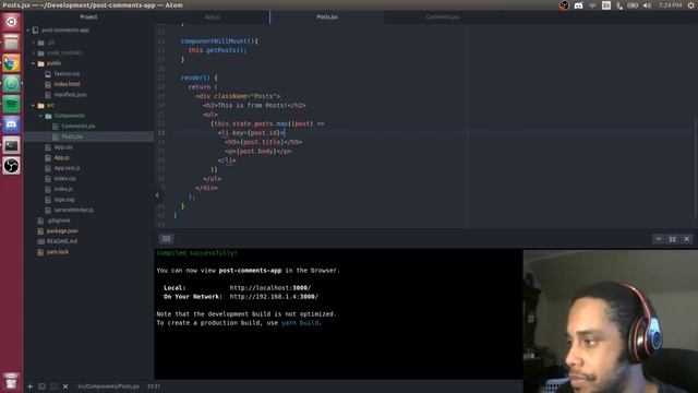 Coding Sesh: React Practice with Placeholder API смотреть онлайн
