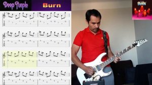 Deep Purple - Burn - Cover: Claudio Carvajal (w/Free Tabs)