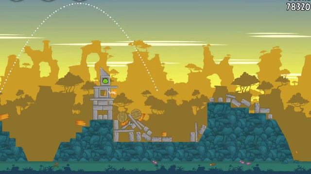 Angry Birds Classic - Bad Piggies. Level 21-1 смотреть онлайн