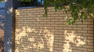 Кирпичный забор - спокойствие для Вашего дома