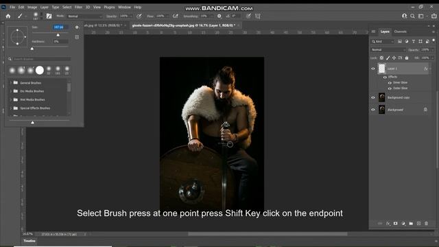 How to Glow Effect in Photoshop |Photoshop Tutorial | Glowing Effect #gloweffect