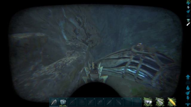 ARK:Survival Evolved - Попадаем в текстуры подводных пещер!Meshing Underwater Cave!