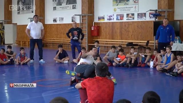 Олимпийские чемпионы в Дагестане!