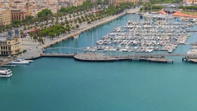 27 июня 2022 г.cable car in barcelona/канатная дорога в барселоне смотреть онлайн