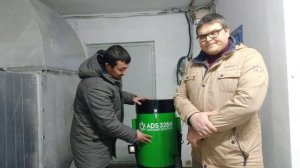 отзыв о приобретенном промышленном пылесосе ADS328H для уборки в паркинге.