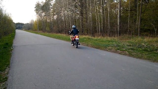 Минск D4 125 учимся ездить по кругу смотреть онлайн