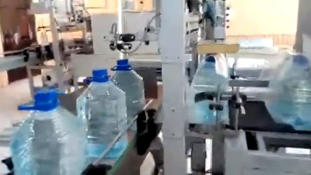Линия розлива в ПЭТ-бутылки 5 литров смотреть онлайн
