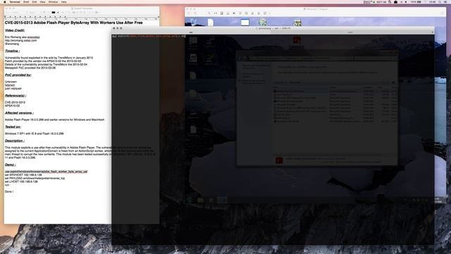 CVE-2015-0313 Adobe Flash Player ByteArray With Workers Use After Free смотреть онлайн