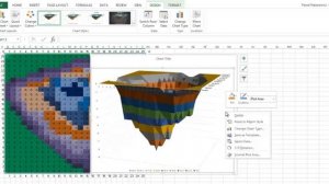 Ryan Pond Project: 3D Model using Excel