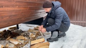 Баня-бочка. Обзор. Парение.