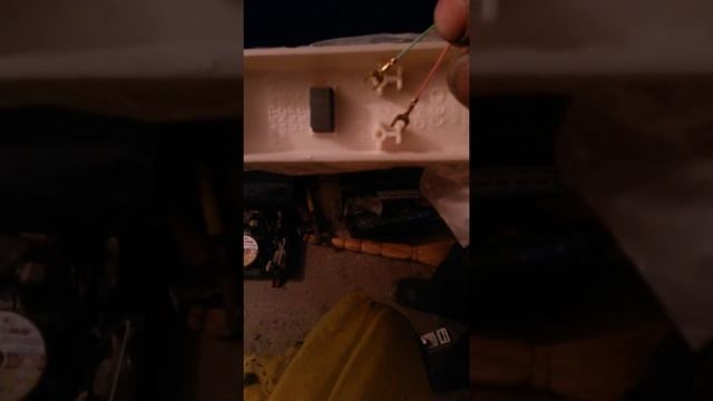 Подключение трубки домофона.