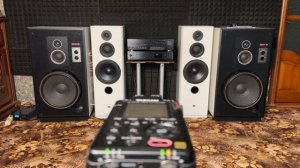 УСИЛИТЕЛЬ С АКУСТИКОЙ НЕ СПЕЛИСЬ... Fine Arts by Grundig A-903 / Sony SS-G7