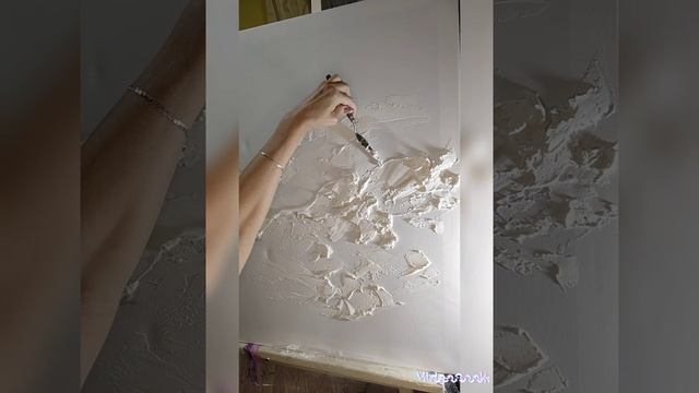 Нанесение фактуры,мастер-класс 
Любимое море в фактуре