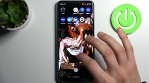 Как включить запись экрана на REALME C25Y / Заснять свой экран на REALME C25Y