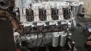 Испытание после ремонта двигателя Д280 / Testing the D280 engine after repair