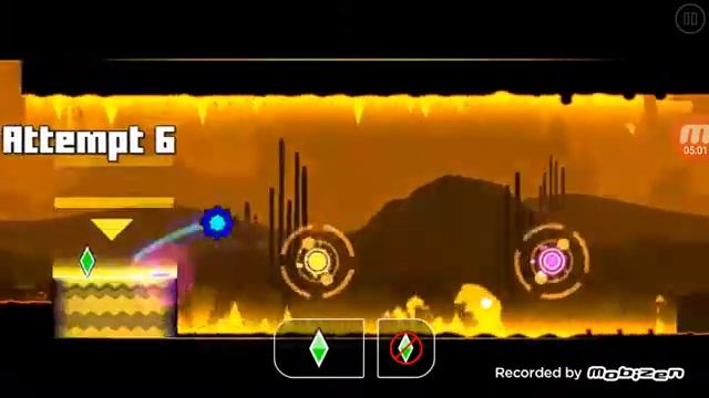 Эта бесячая игра Geometry Dash SubZero с черепушкой. Нереальный уровень Press Start?! смотреть онлайн