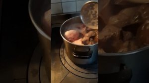 Готовим свиное лёгкое #свиноелегкое#еда