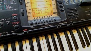 YAMAHA PSR 330 (sound and styles demonstration) HiQ sound