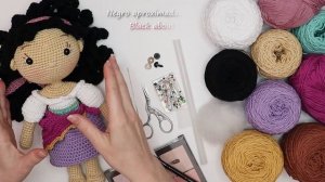 Tutorial Esmeralda Amigurumi Materials| Princess Series Part 1/2 Sub ???? / GretaWings in English