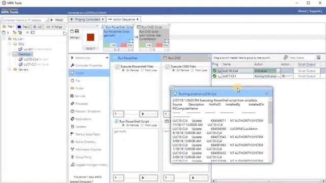 Execute script on remote computers and get output back смотреть онлайн