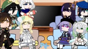 Genshin impact react to (f!y/n as your ?? request )