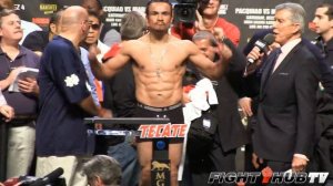 MANNY PACQUIAO VS JUAN MANUEL MARQUEZ 4 (FULL WEIGH IN & FACE OFF VIDEO)