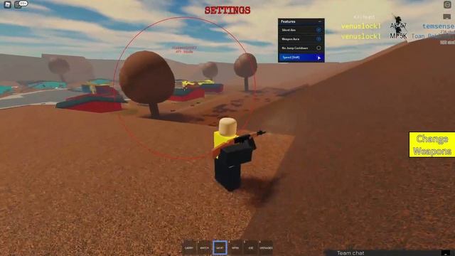 Neighborhood War SCRIPT Aimbot GUI | Silent Aim - Speed Walk and Inf Jump