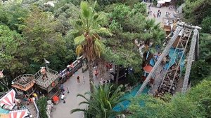 Достопримечательности Барселоны. Путешествие по Испании. Парк аттракционов Tibidabo (Тибидабо) 2020