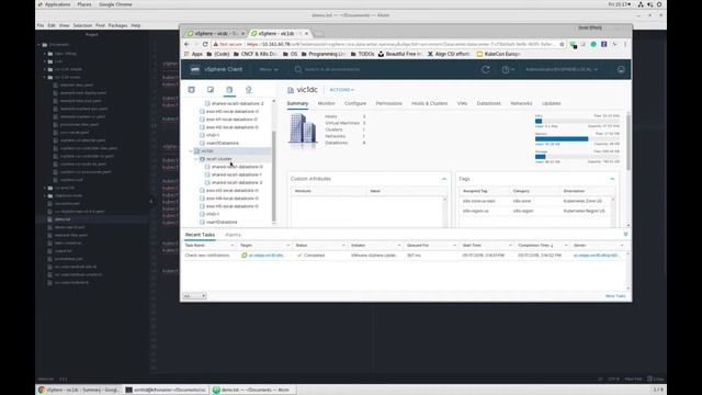KubeCon EU 2019: Demo for Kubernetes VMware SIG Intro Session смотреть онлайн