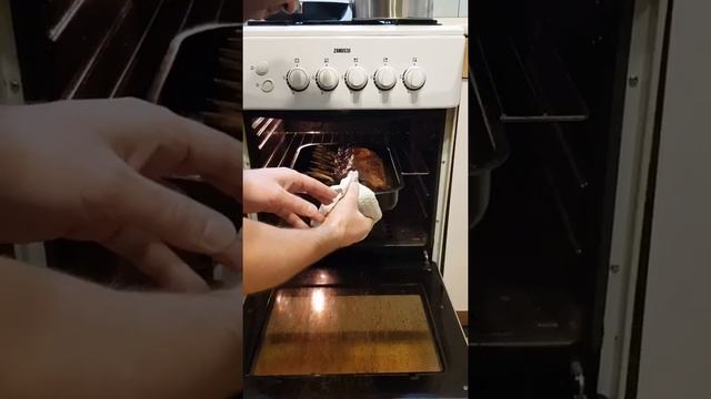 Телятина в духовке. #телятина #говядина #мясо #рёбра #еда