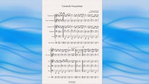 "Tarantella Neapoletana" (Italian Folk Dance) - ноты для ансамбля духовых инструментов