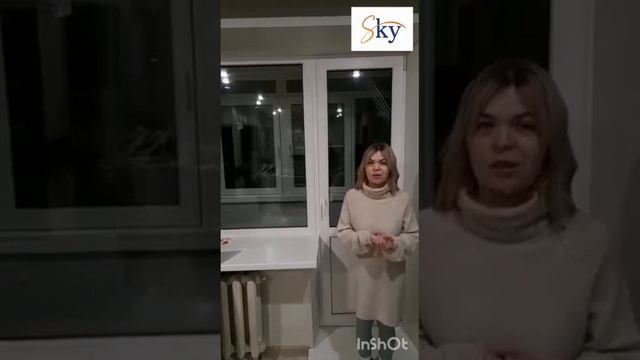 Балконный блок. Остекление и отделка балкона под ключ. Окна пвх. Живой отзыв заказчика! смотреть онлайн