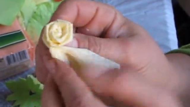 ▬► Цветы из бумаги. Часть II. Розочки. / Paper flowers. Roses.