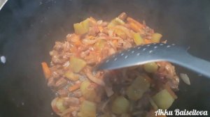 Как приготовить лагман из спагетти | Akku Baiseitova