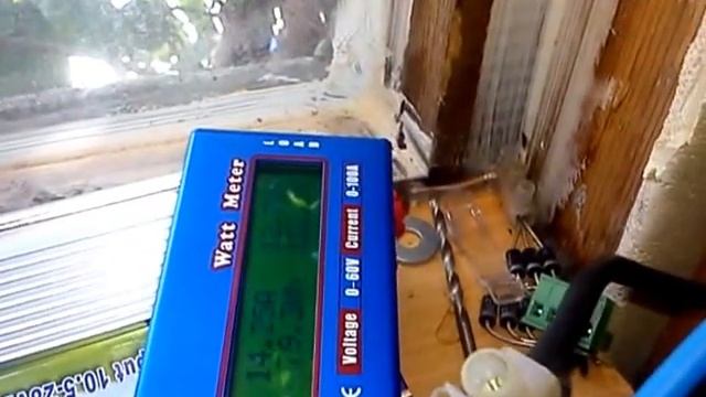 Испытание сетевого грид инвертора от солнечных панелей последний тест! смотреть онлайн