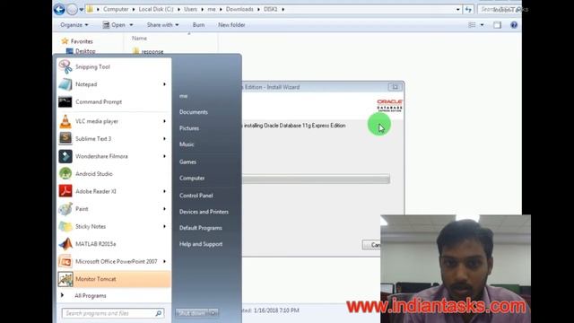 How to install Oracle Database 11g xe and How To Start Oracle Database 11g