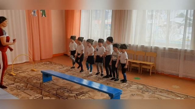 Развлечение в младшей группе Татауровского детского сада "Родничок" к 23 февраля, 2021г. смотреть онлайн