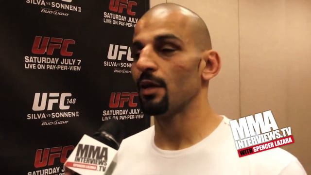 Costa Philippou talks win over Fukuda at UFC 148, talks painful eye poke, MW division & more смотреть онлайн
