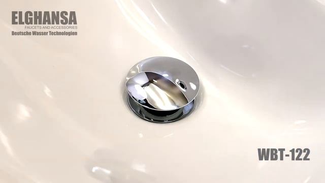 Донный клапан хром ELGHANSA арт WBT-122 для раковин с переливом смотреть онлайн