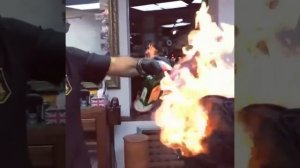 Огненный массаж  лица